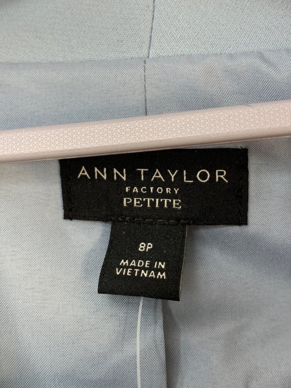 Ann Taylor Matching Blue Blazer & Ankle Pants Suit  8P Jacket 4 Pants Separates - Picture 5 of 15